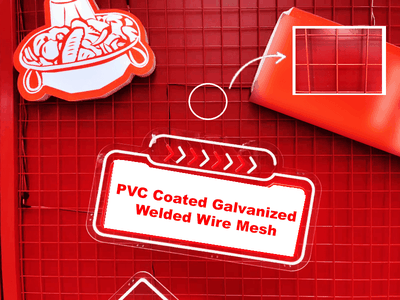 PVC coated galvanized welded wire mesh PVC coated galvanized welded wire mesh