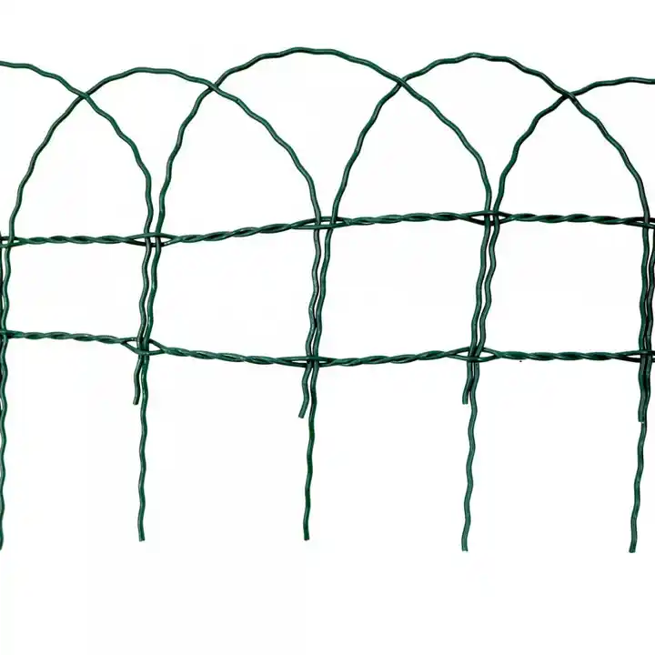 PVC Coated Border Woven Edge Fencing PVC Coated Border Woven Edge Fencing