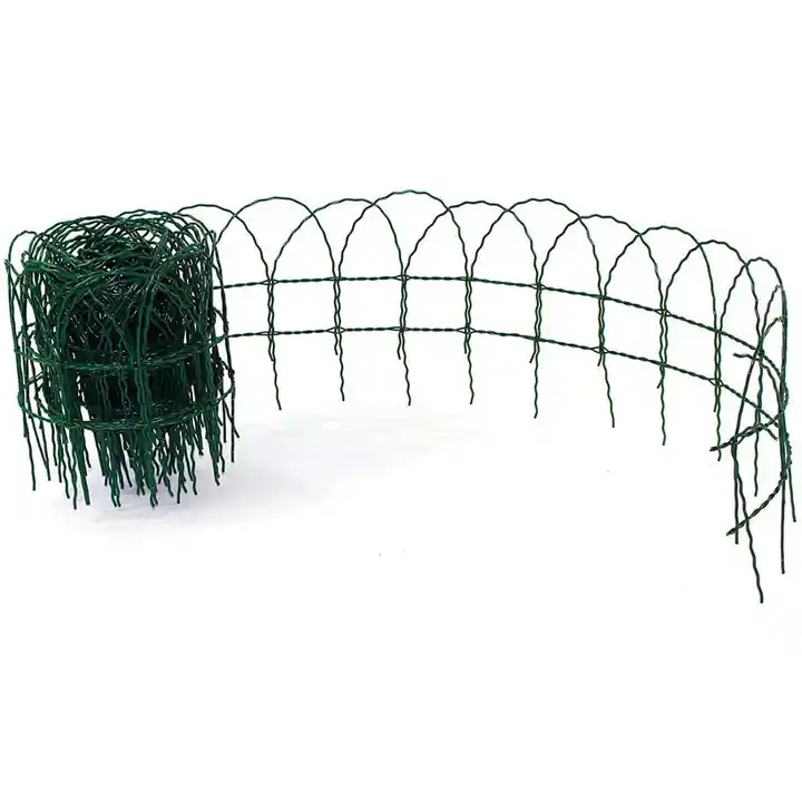 PVC Coated Border Woven Edge Fencing PVC Coated Border Woven Edge Fencing